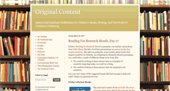 Desktop Screenshot of blog.gailgauthier.com